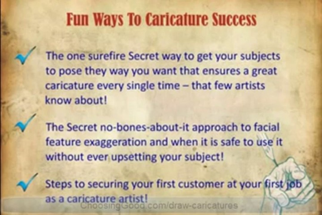 Learn To Draw Caricatures | Draw Caricatures Quickly and Easily