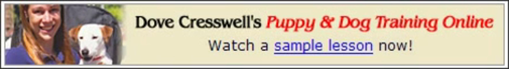 Dove Cresswells Dog Training Online