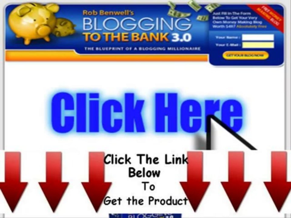 Blogging To The Bank 2011 Jv + Blogging To The Bank Download