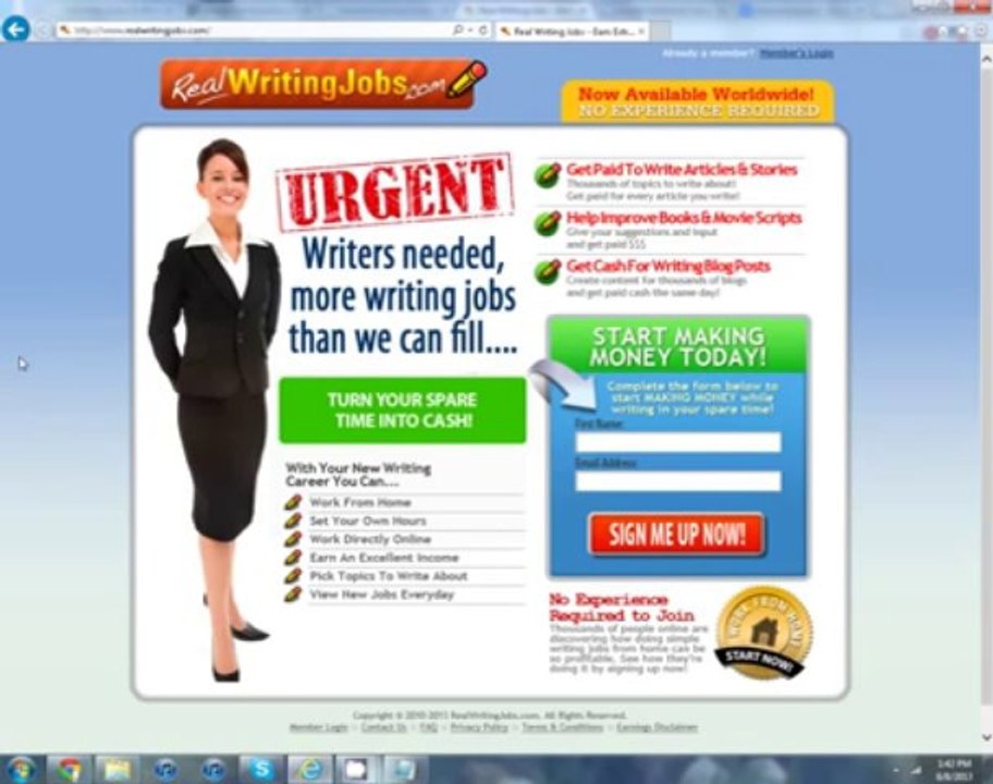 Real Writing Jobs - Find legit writing jobs online