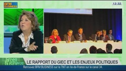 Le rapport du GIEC et les enjeux politiques, dans Green Business - 06/10 3/4