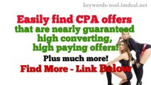 Keyword elite 2.How Quickly and easily find super hot CPA offers with keywords???