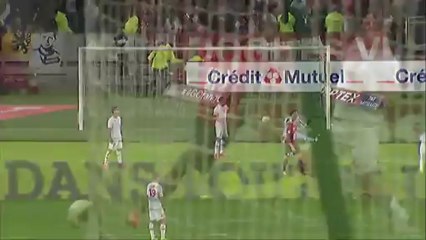 But Idrissa GUEYE (57ème) - LOSC Lille - AC Ajaccio (3-0) - 2013/2014