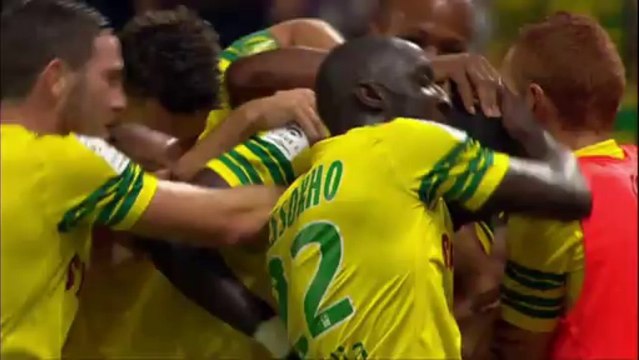 But Papy Mison DJILOBODJI (65ème) - FC Nantes - Evian TG FC (3-0) - 2013/2014