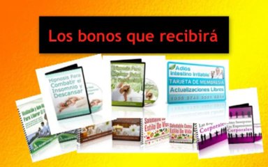 Adios Intestino Irritable Bonos