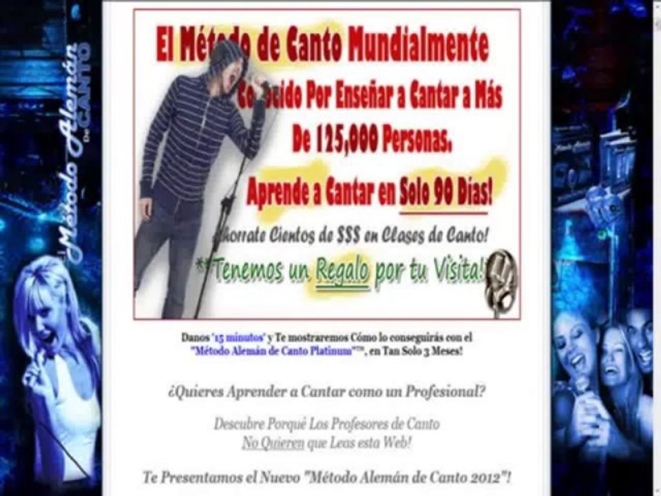 Curso De Canto Profesional Multimedia   Metodo Aleman De Canto Review & Bonus