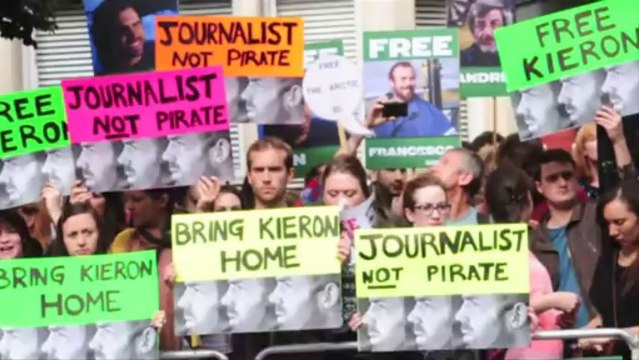 Protests around world over jailed Greenpeace activists