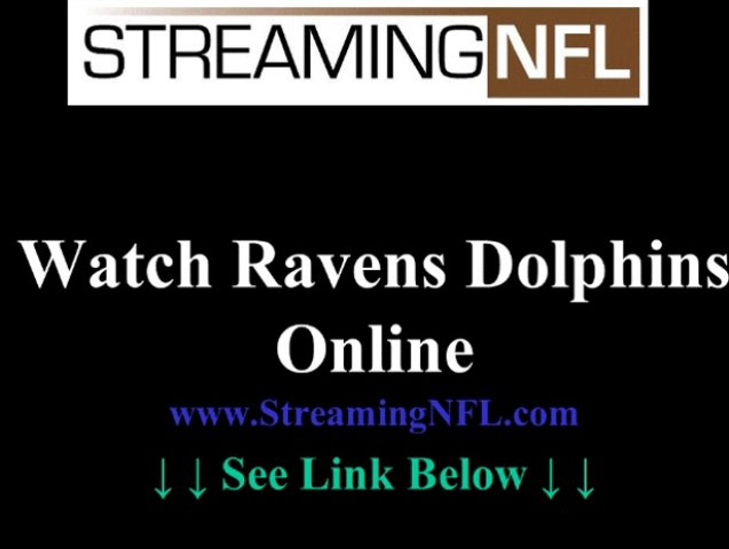 ⁣Watch Ravens Dolphins Online | Baltimore Ravens vs Miami Dolphins Game Live Streaming