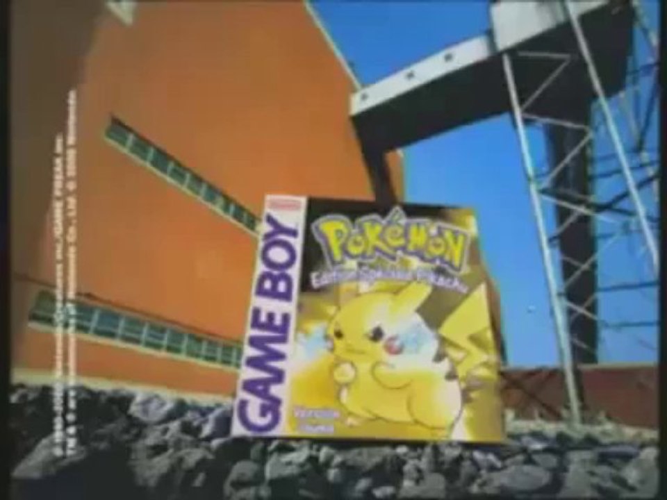 Pokémon Version Jaune - Pub