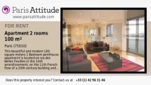 1 Bedroom Penthouse for rent - Victor Hugo, Paris - Ref. 2090