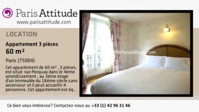 Appartement 2 Chambres à louer - Centre George Pompidou, Paris - Ref. 6430