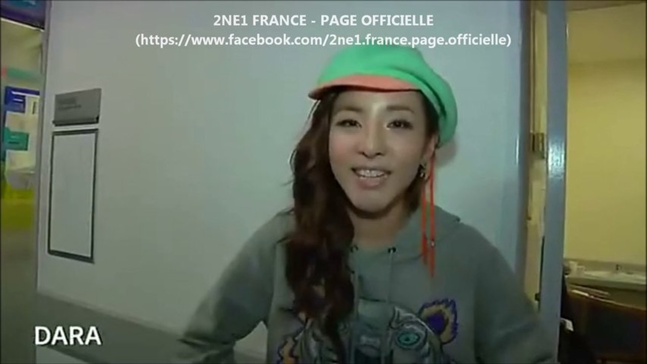 Dara dans les coulisses du concert de D-Lite (BIGBANG) au Japon !