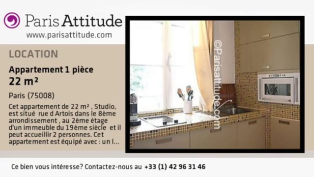 Appartement Studio à louer - Champs Elysées, Paris - Ref. 7601