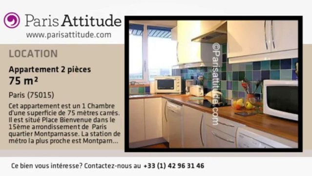 Appartement 1 Chambre à louer - Montparnasse, Paris - Ref. 1962