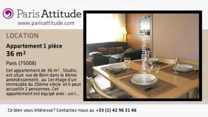 Appartement Studio à louer - Champs Elysées, Paris - Ref. 5871