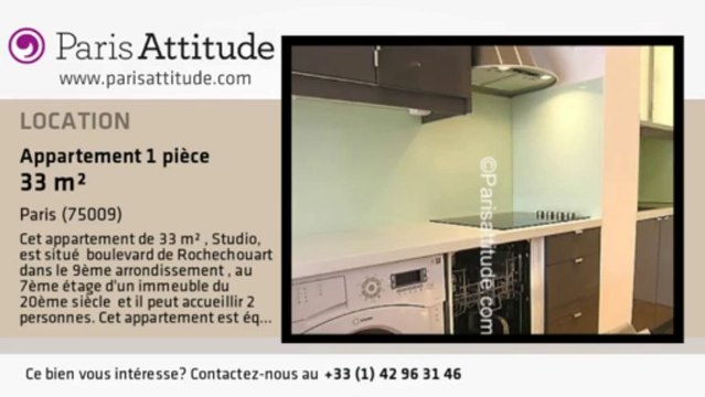 Appartement Studio à louer - Poissonnière, Paris - Ref. 7444