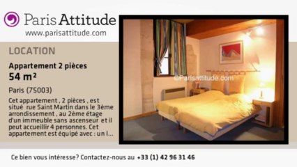 Appartement 1 Chambre à louer - Arts et Métier, Paris - Ref. 225