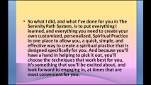 http://www.Enlightement.com Create Your Customized Spiritual Path, The Serenity Path