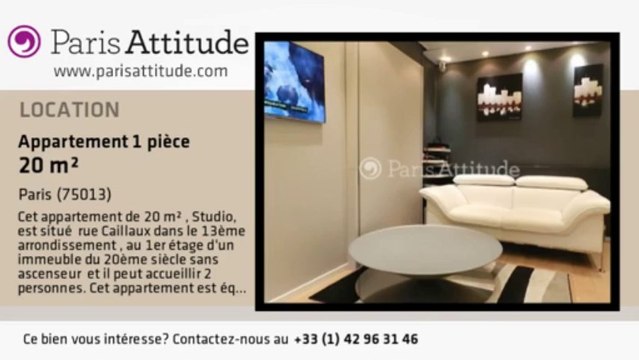 Appartement Studio à louer - Porte d'Italie, Paris - Ref. 8968