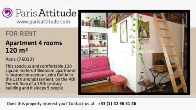 3 Bedroom Apartment for rent - Gare de Lyon, Paris - Ref. 2344