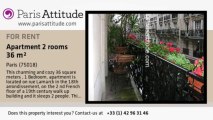 1 Bedroom Apartment for rent - Montmartre, Paris - Ref. 6742