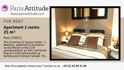 1 Bedroom Apartment for rent - Parmentier, Paris - Ref. 8057