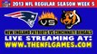 Watch New England Patriots vs Cincinnati Bengals Game Online Video Streaming