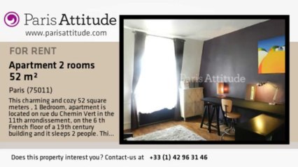 1 Bedroom Apartment for rent - Parmentier, Paris - Ref. 8229