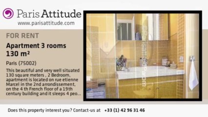 2 Bedroom Apartment for rent - Strasbourg St Denis, Paris - Ref. 6075