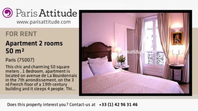 1 Bedroom Apartment for rent - Tour Eiffel, Paris - Ref. 1911