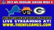 Watch Detroit Lions vs Green Bay Packers Game Online Video Streaming
