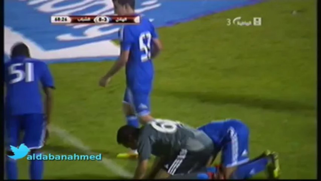 الهدف الثالث لـ أولمبي الهلال على الشباب