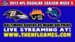 Watch Baltimore Ravens vs Miami Dolphins Live NFL Game Online