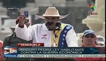 Pedirá pdte. Maduro Ley Habilitante para la guerra económica