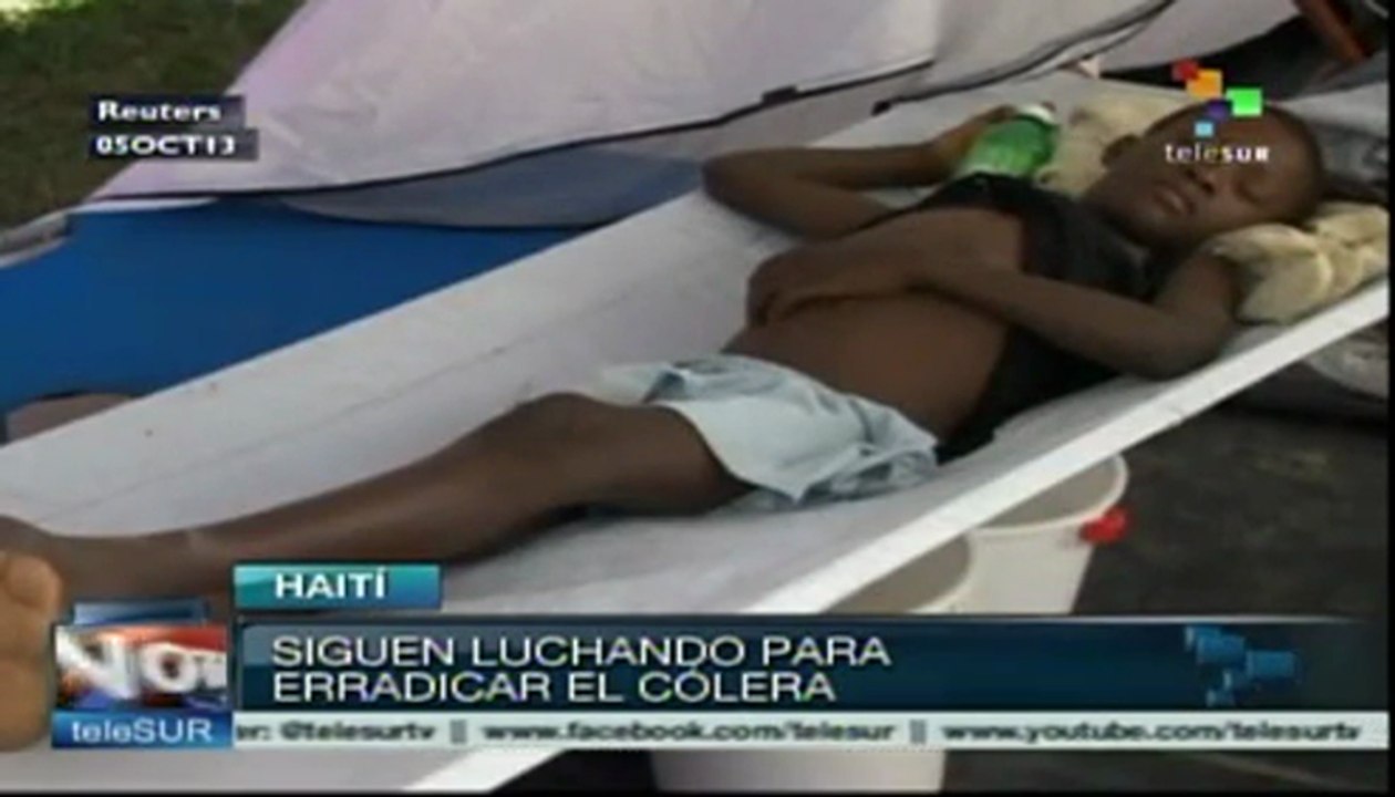 Se quejan haitianos de no recibir ayuda contra el cólera