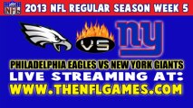 Watch Philadelphia Eagles vs New York Giants Game Live Internet Stream