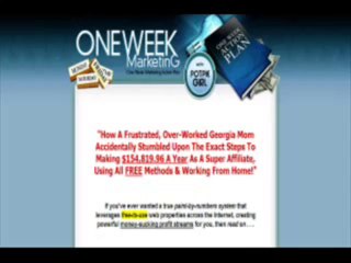 One Week Marketing Review