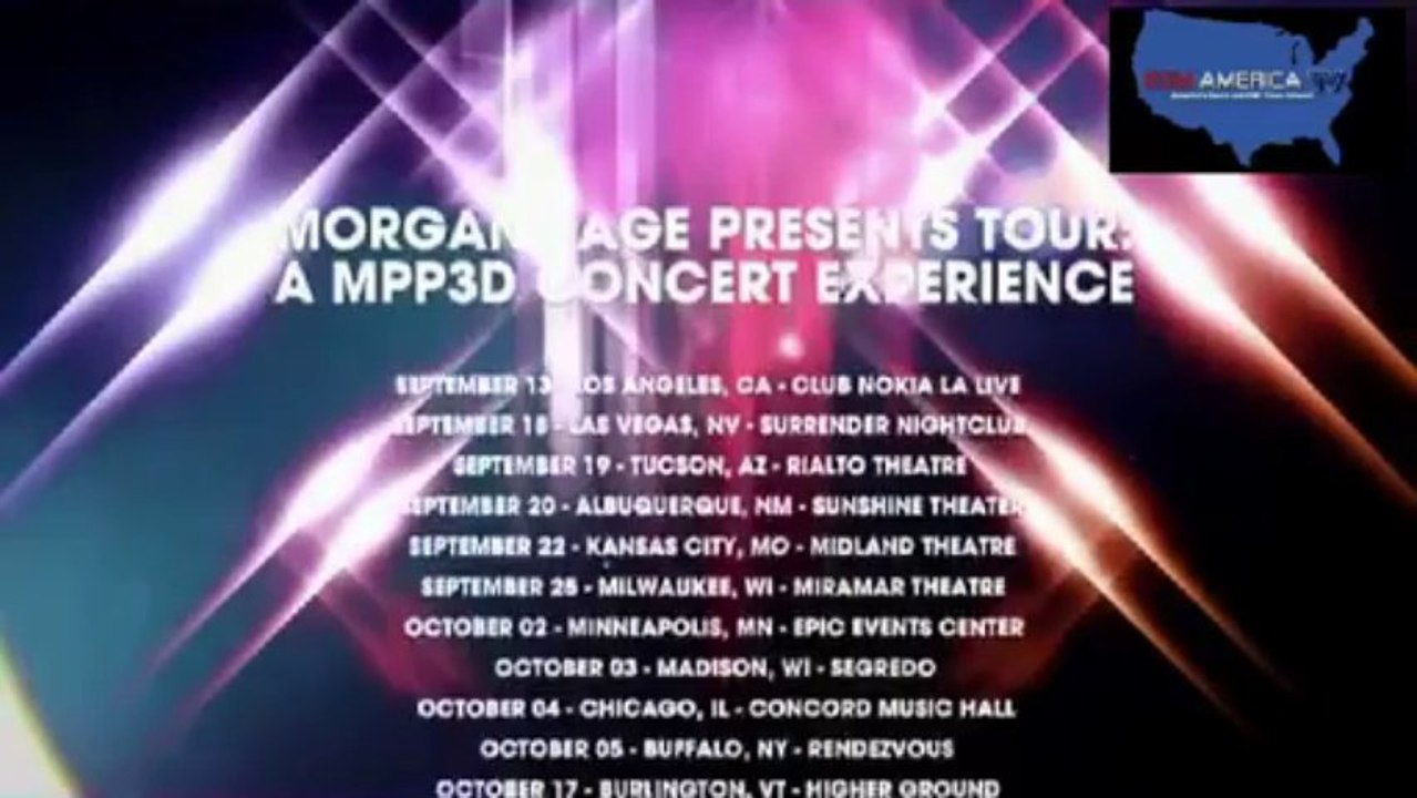 Interview: Morgan Page sits down with EDM America TV's RENCARN8 - Oct. 2013