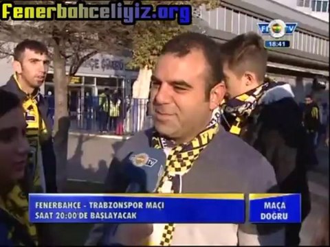 Trabzonspor maçı öncesi Sokak Röportajları
