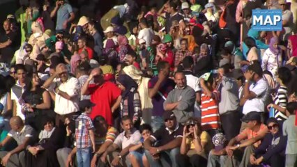 عروض في التبوريدة ضمن معرض الفرس بالجديدة