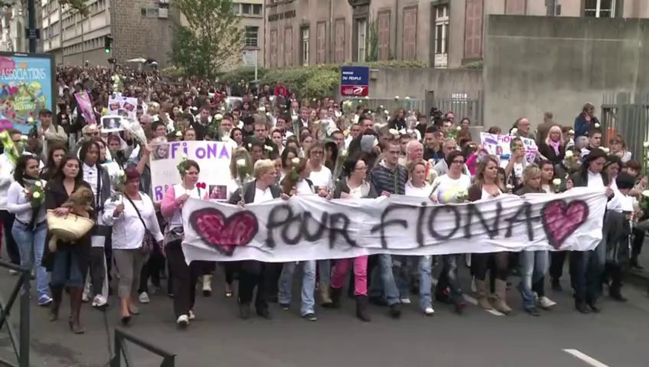 Clermont-Ferrand: marche blanche en mémoire de Fiona
