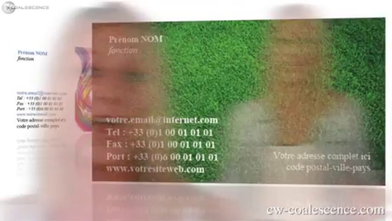 CW, La Carte de Visite Virtuelle - présentation