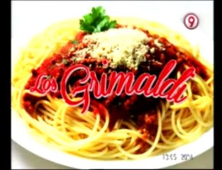Los Grimaldi debutaron en Canal Nueve