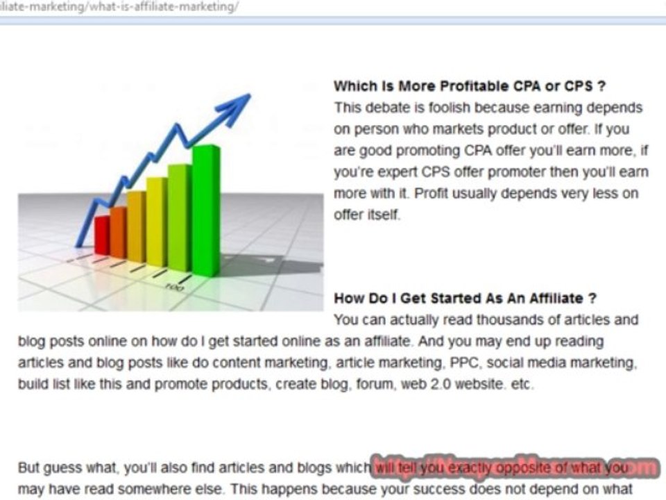 What Is Affiliate Marketing