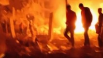 The flames of war in Homs