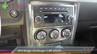 2013 Dodge Challenger 2 DR COUPE - Tejas Motors, Lubbock