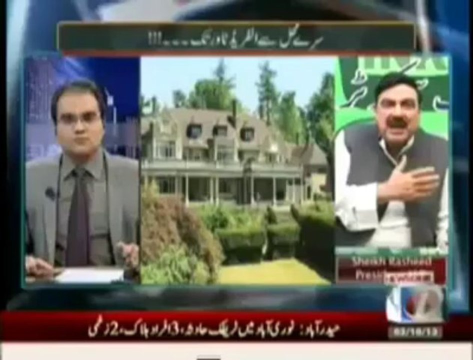 Sheikh Rasheed Using Non Parliamentary Words In A Live Show