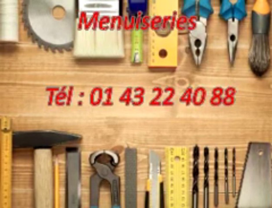 Menuisier agencement Tél : 01 43 22 40 88