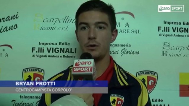 Icaro Sport. Corpolò- Atletico San Mauro 3-4, il servizio e il dopogara