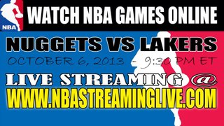 Watch Denver Nuggets vs LA Lakers 